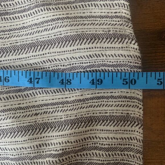 Promes Beige and Brown Strapless with Halter Back Maxi Dress Size Medium - Picture 9 of 11